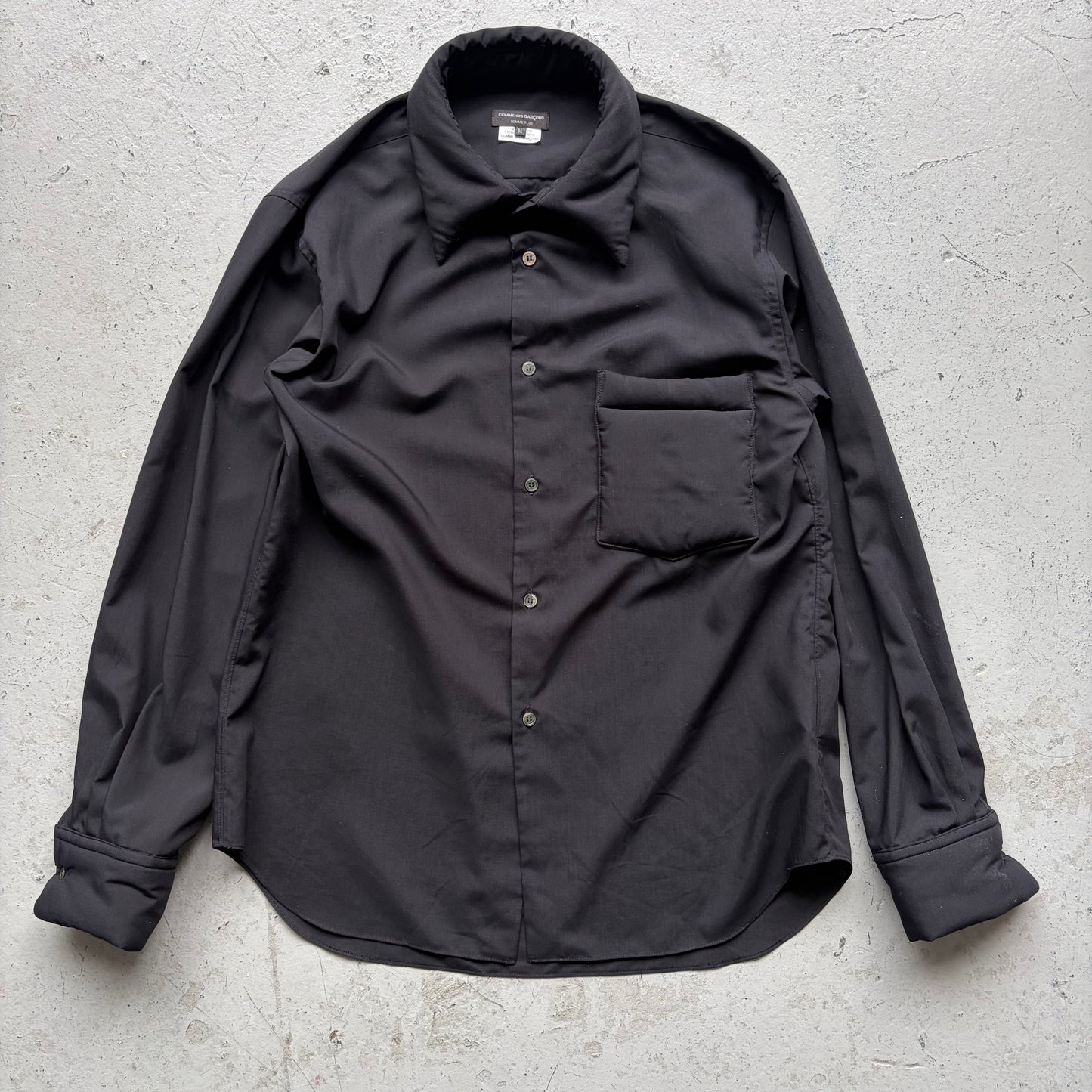 Comme Des Garcons AW25 Padded Collar Shirt (M)