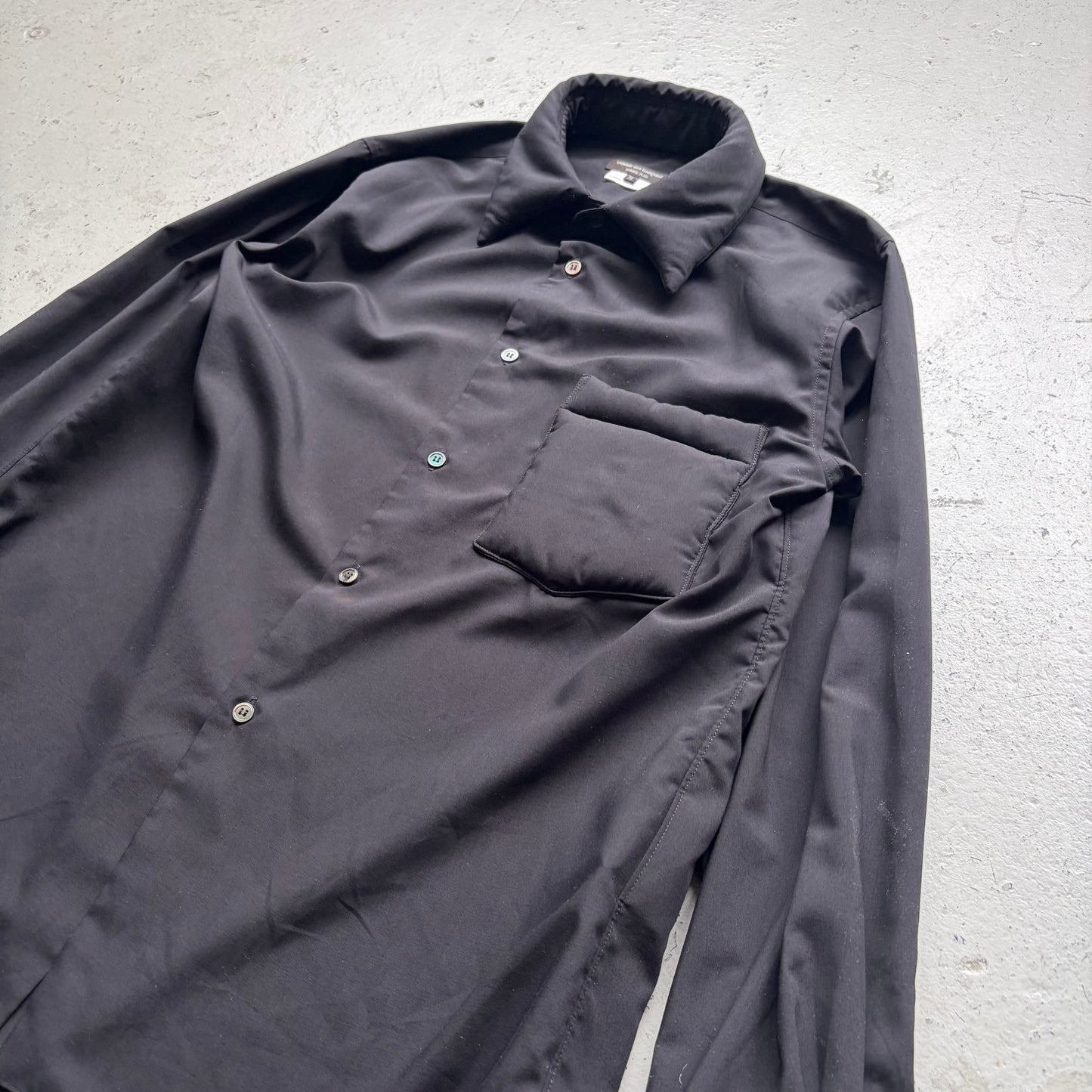 Comme Des Garcons AW25 Padded Collar Shirt (M)