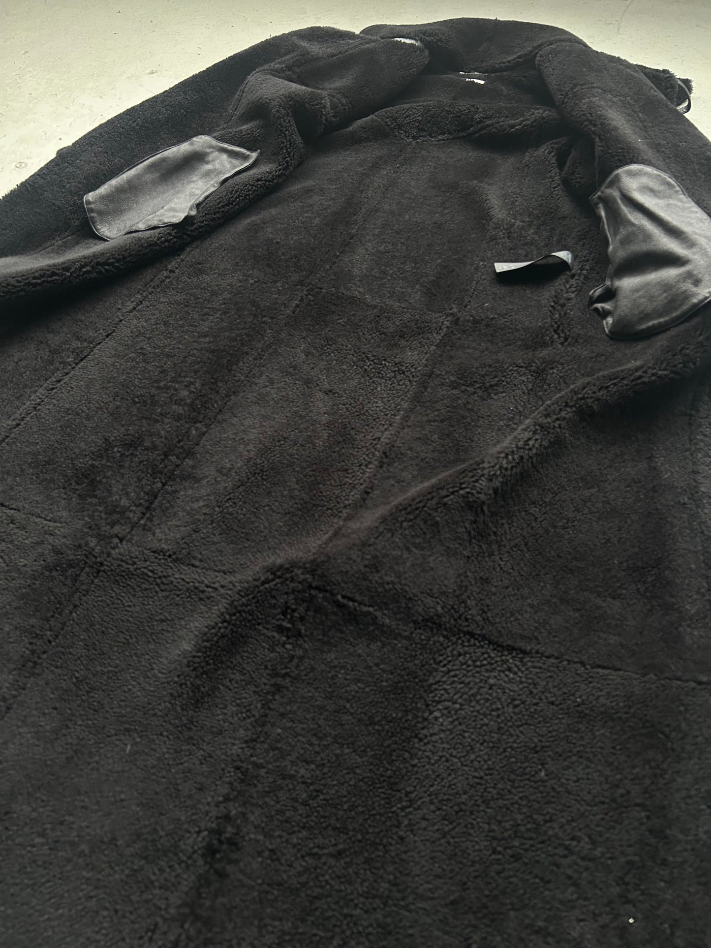 Saint Laurent Paris Long Duffle Lambskin Coat (50)