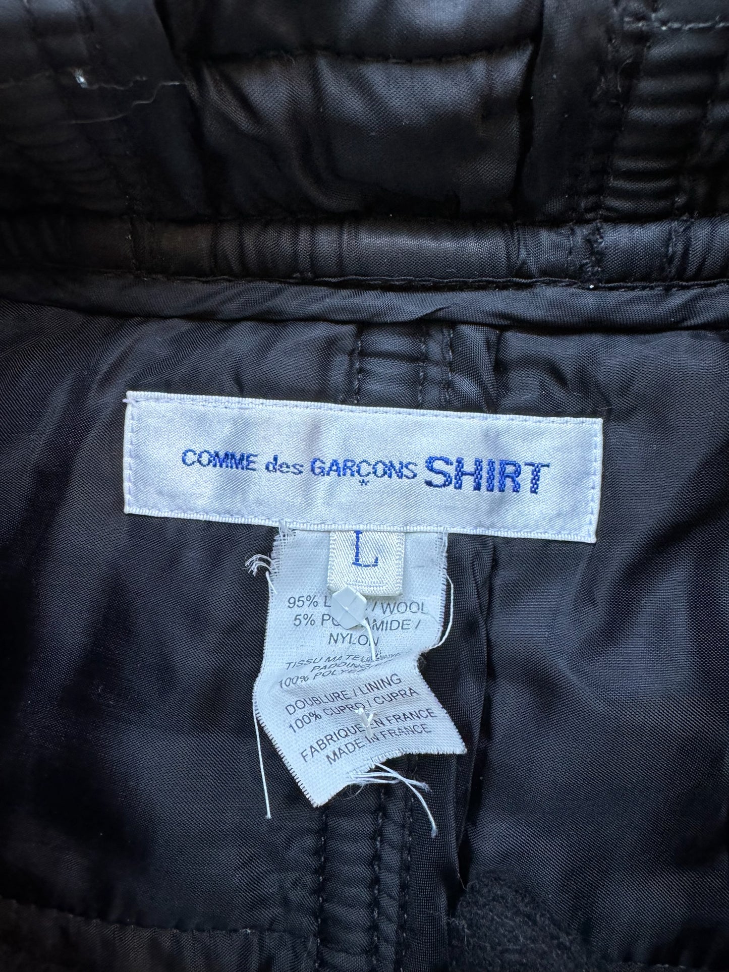 Comme Des Garcons Shirt Rope Closure Jacket (L)