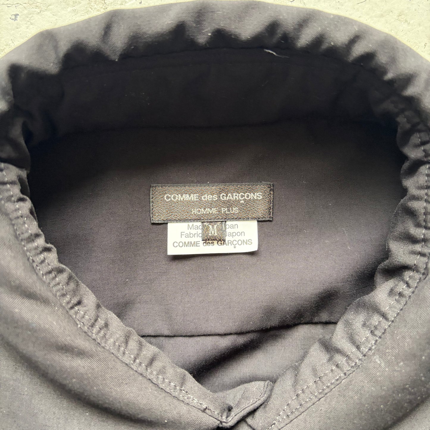 Comme Des Garcons AW25 Padded Collar Shirt (M)