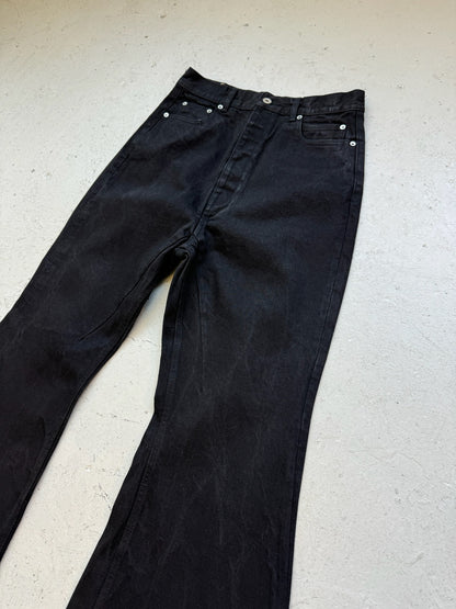 Rick Owens Drkshdw Bolans Bootcut Japanese Denim (31)