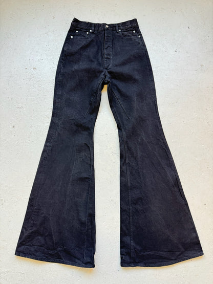 Rick Owens Drkshdw Bolans Bootcut Japanese Denim (31)