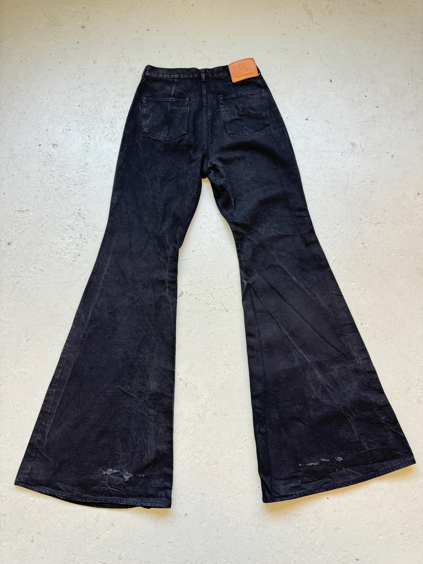 Rick Owens Drkshdw Bolans Bootcut Japanese Denim (31)