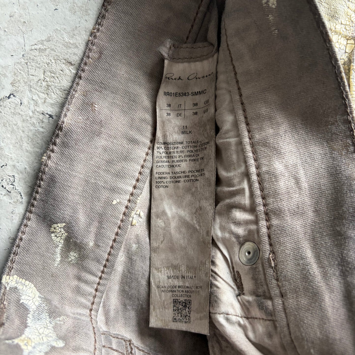 Rick Owens SS25 HOLLYWOOD Milk Mudcrust Banana Bolan (38)