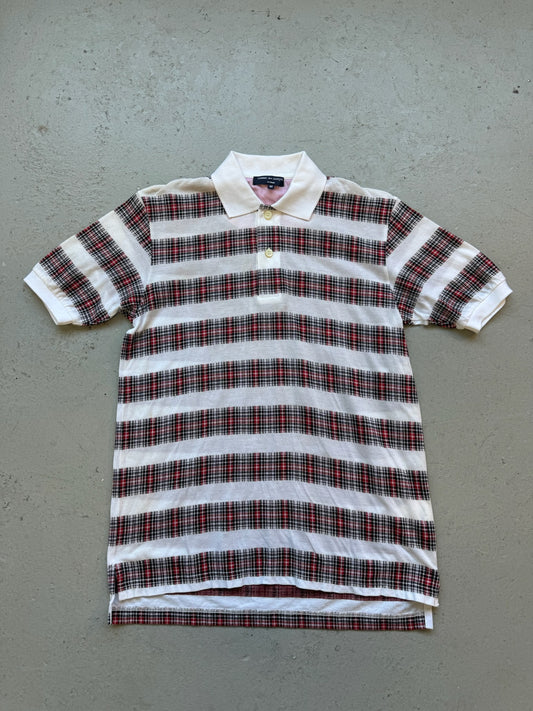 Comme Des Garcons Homme AD2012 Plaid Polo (M)