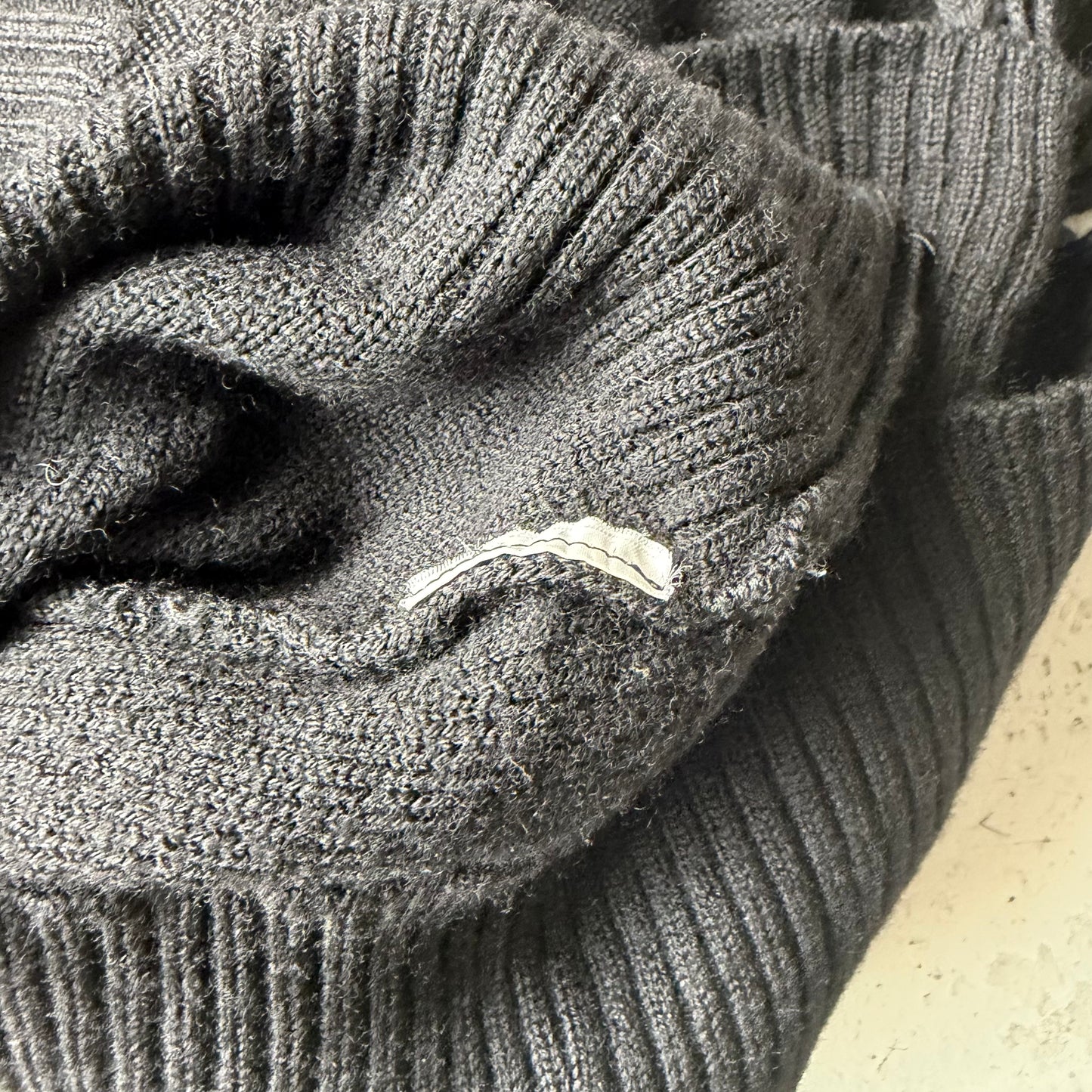 A.F. Vandevorst Black Backlace Sweater (M)