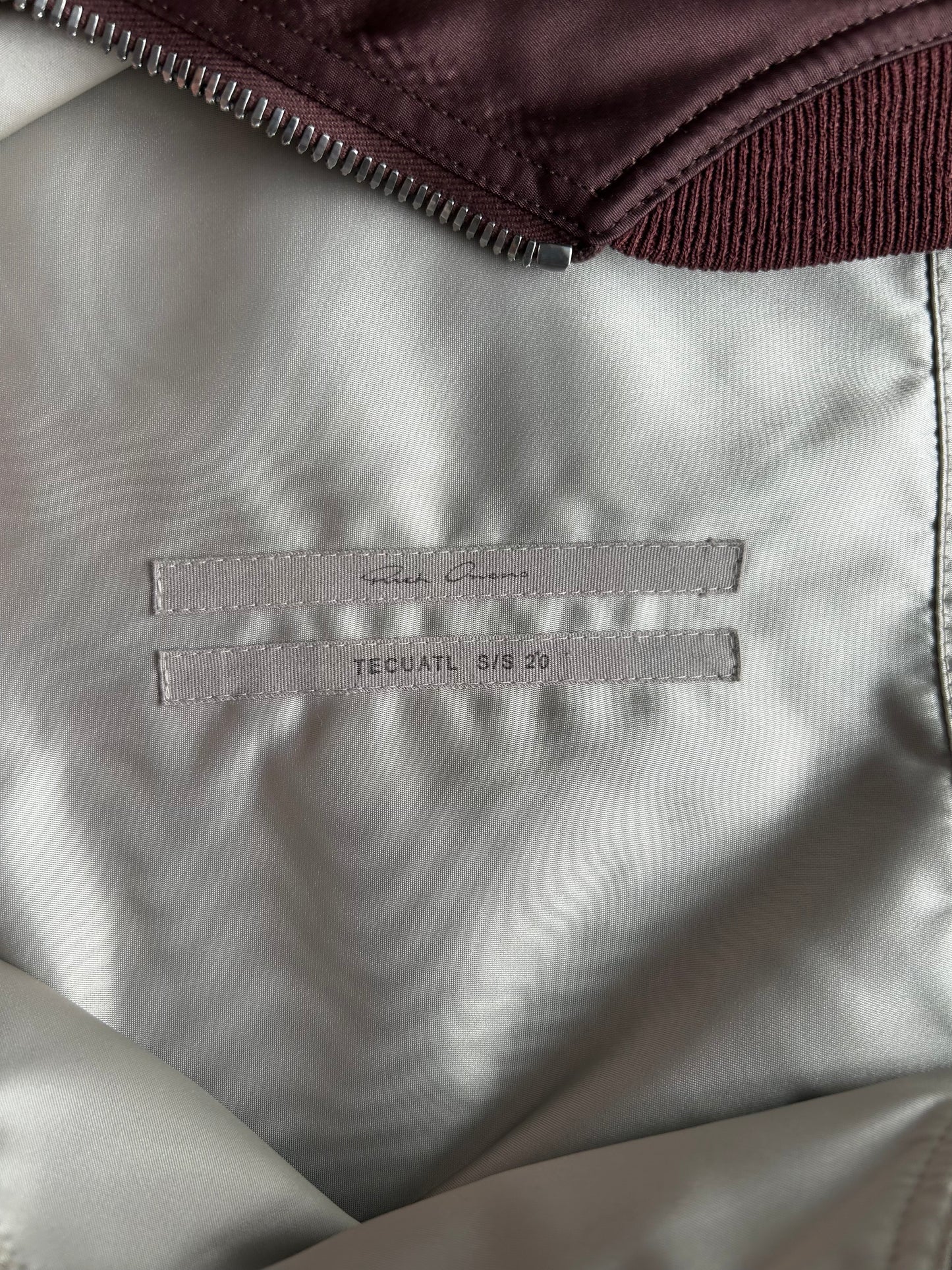 Rick Owens SS20 TECTUAL Flight Bomber Jacket (54)