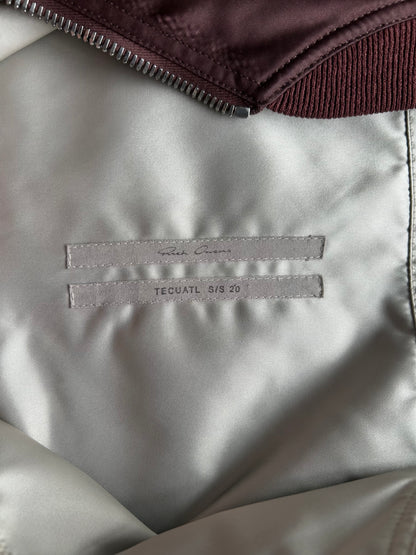 Rick Owens SS20 TECTUAL Flight Bomber Jacket (54)