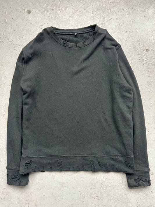 R13 Distressed Crewneck (L)