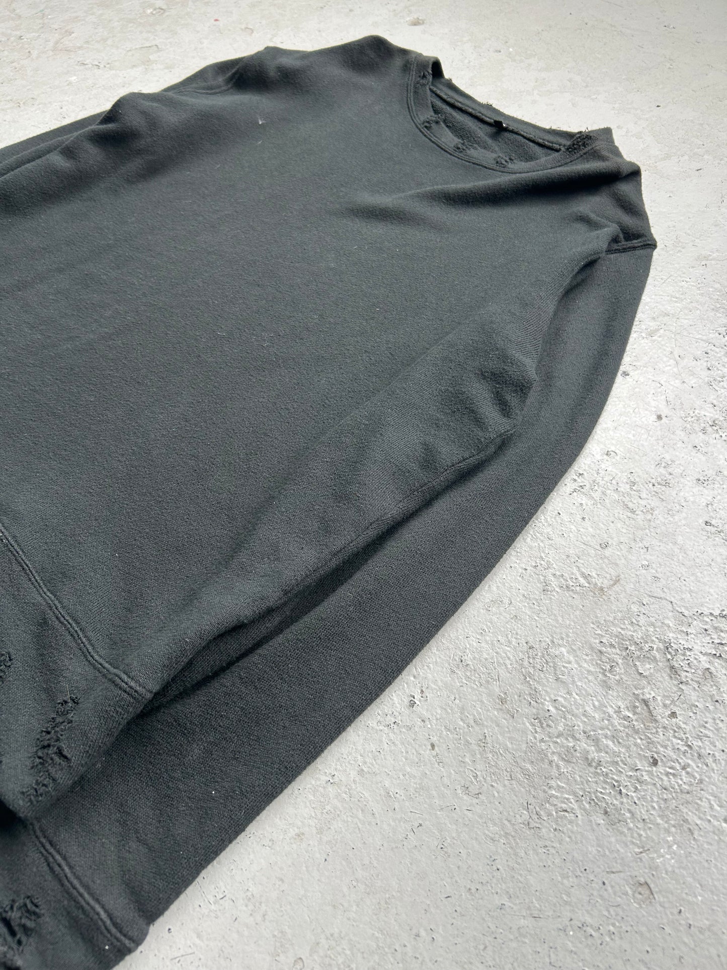 R13 Distressed Crewneck (L)