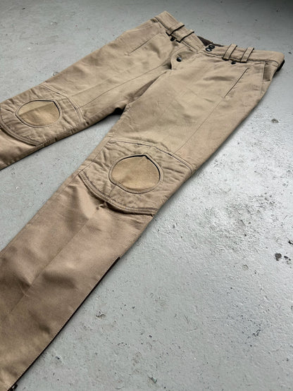 Yves Saint Laurent Rive Gauche Khacki Biker Pants (52)