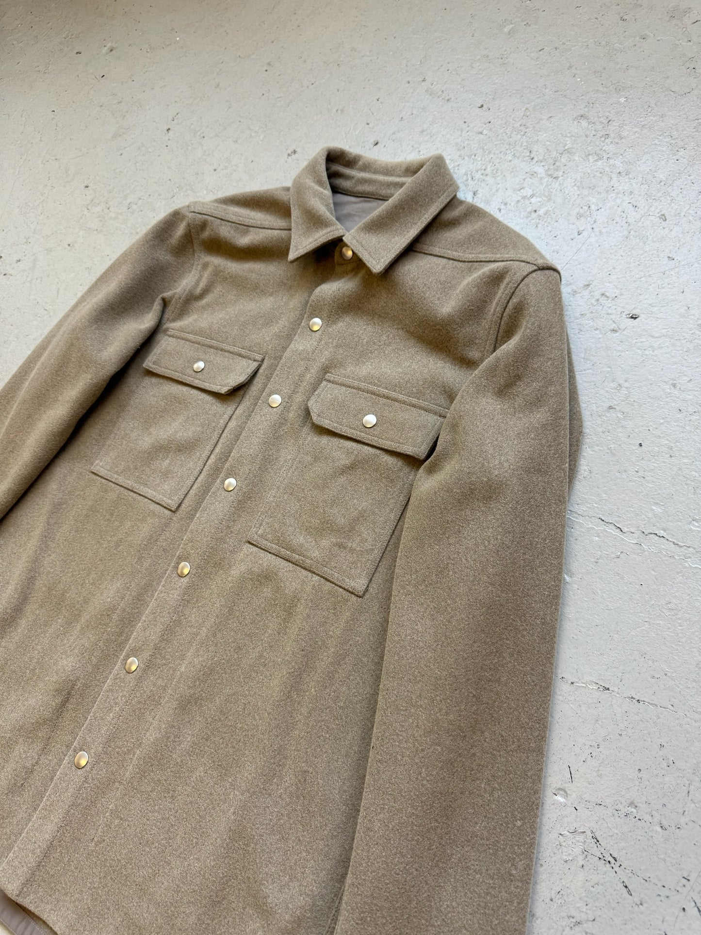Rick Owens FW20 Performa Wool Overshirt (50)