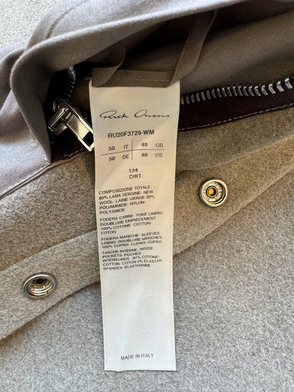 Rick Owens FW20 Performa Wool Overshirt (50)