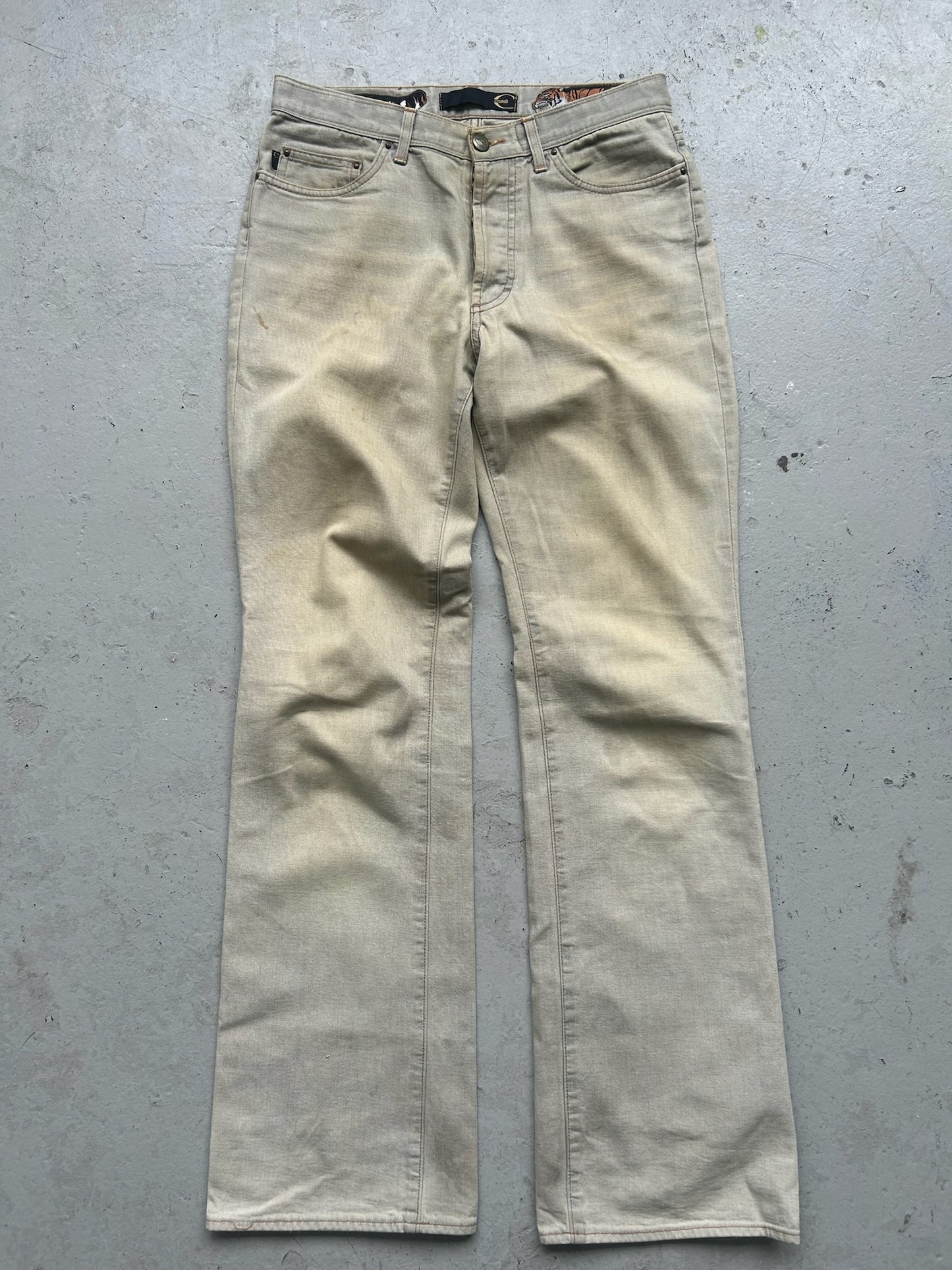 Roberto Cavalli "Just Cavalli" Light Wash Denim (33)