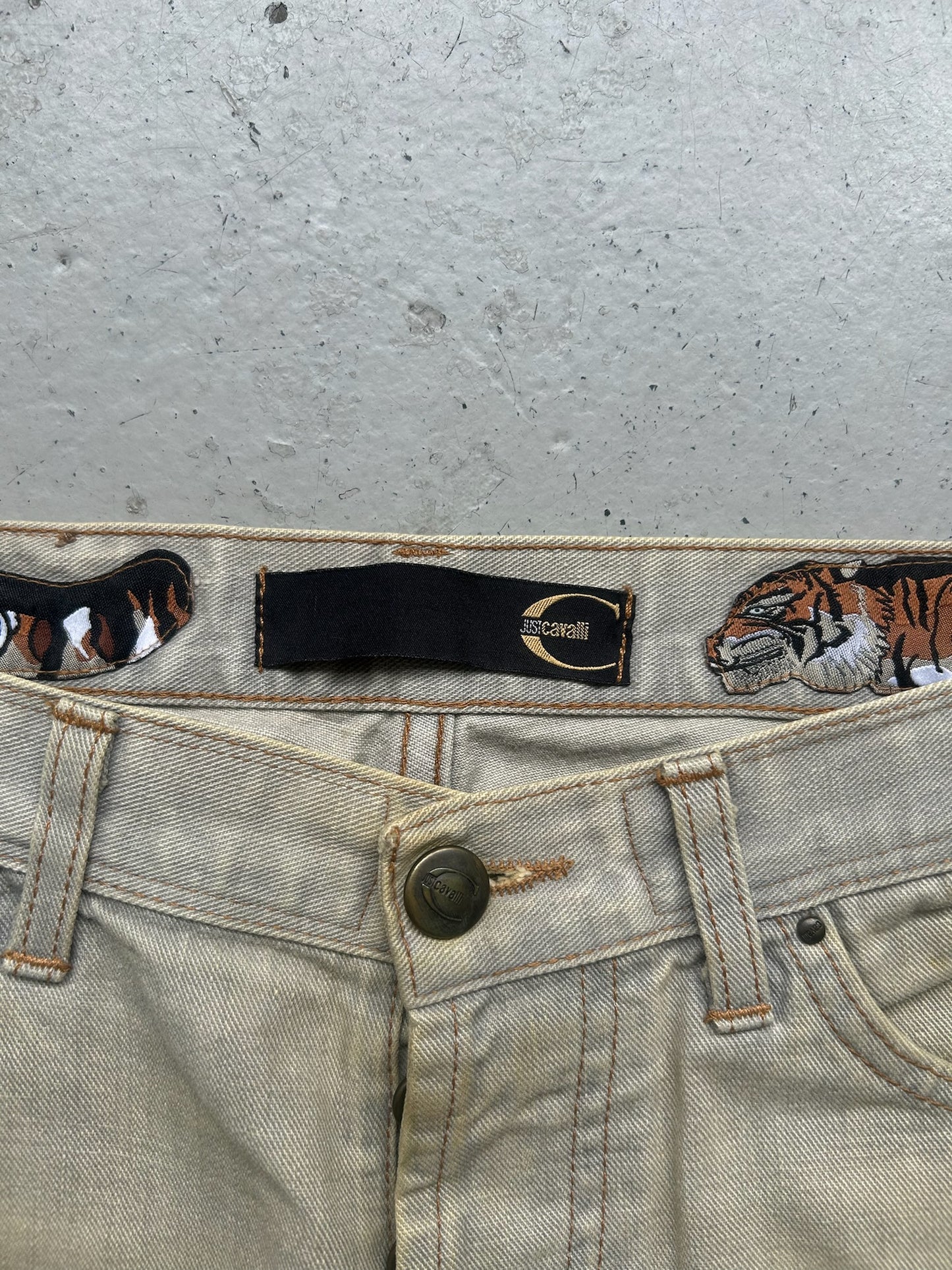 Roberto Cavalli "Just Cavalli" Light Wash Denim (33)