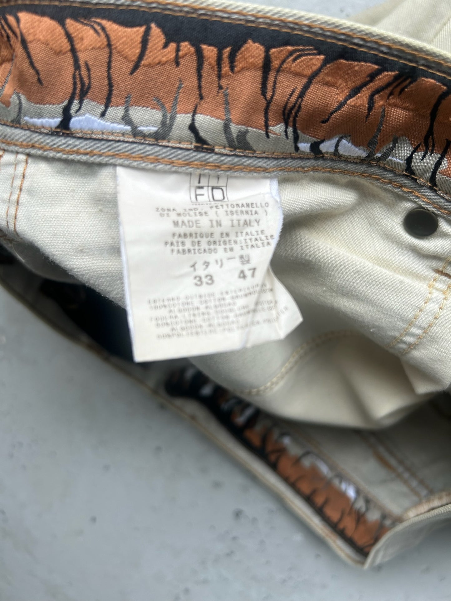 Roberto Cavalli "Just Cavalli" Light Wash Denim (33)