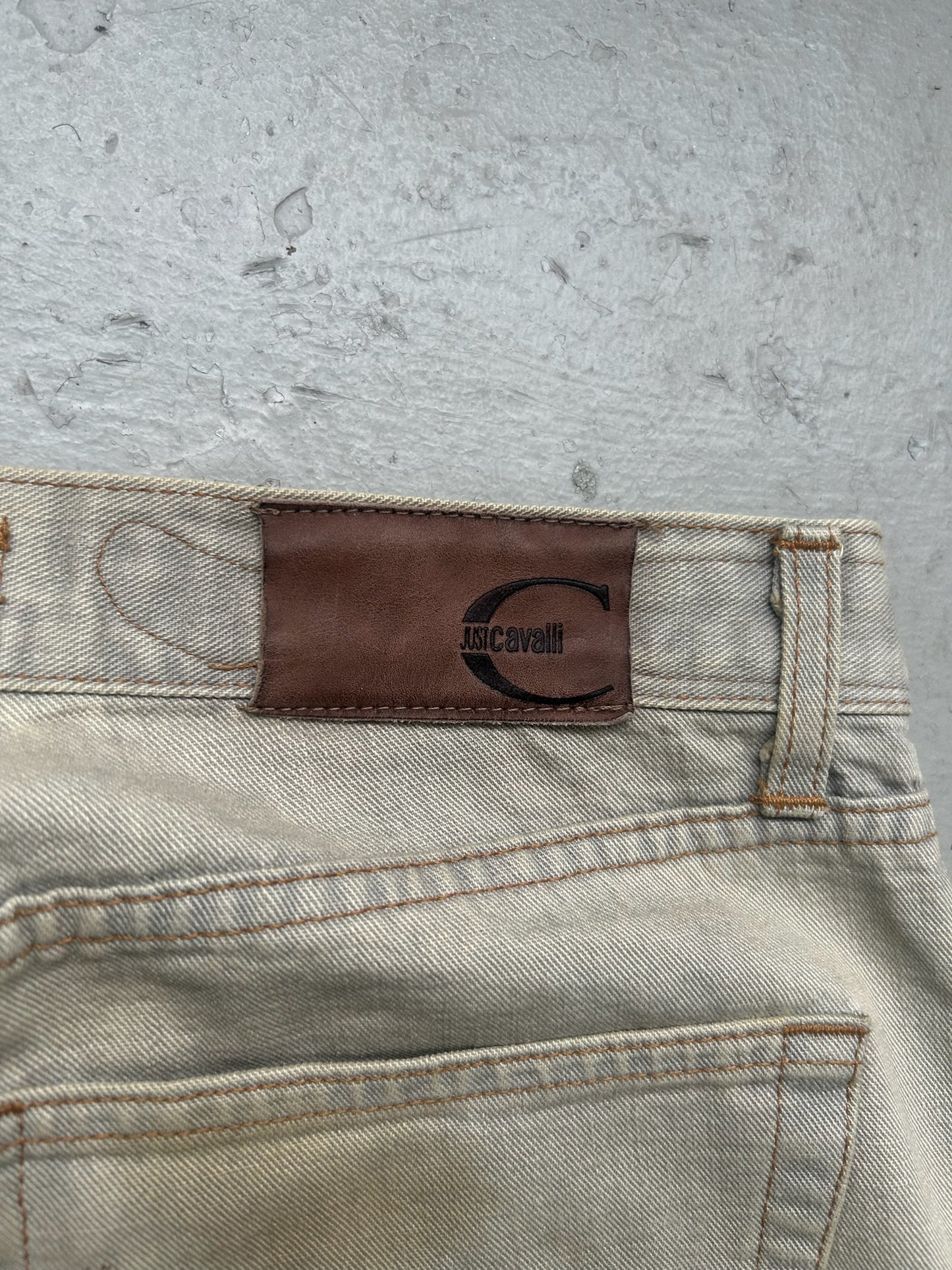Roberto Cavalli "Just Cavalli" Light Wash Denim (33)