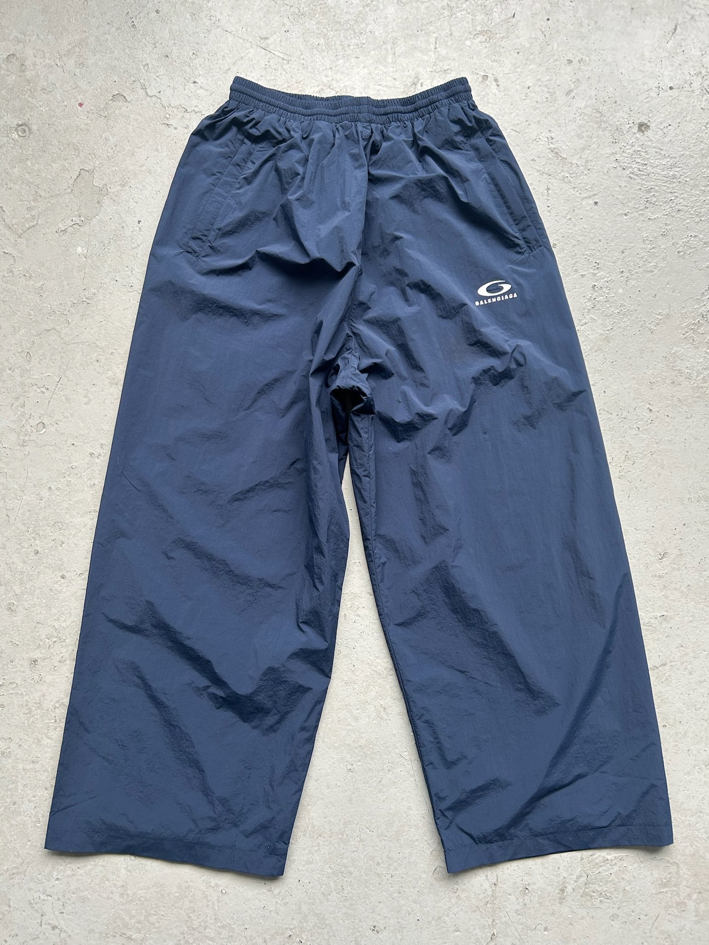 Balenciaga Navy Loop Surfer Sweatpants (XS)