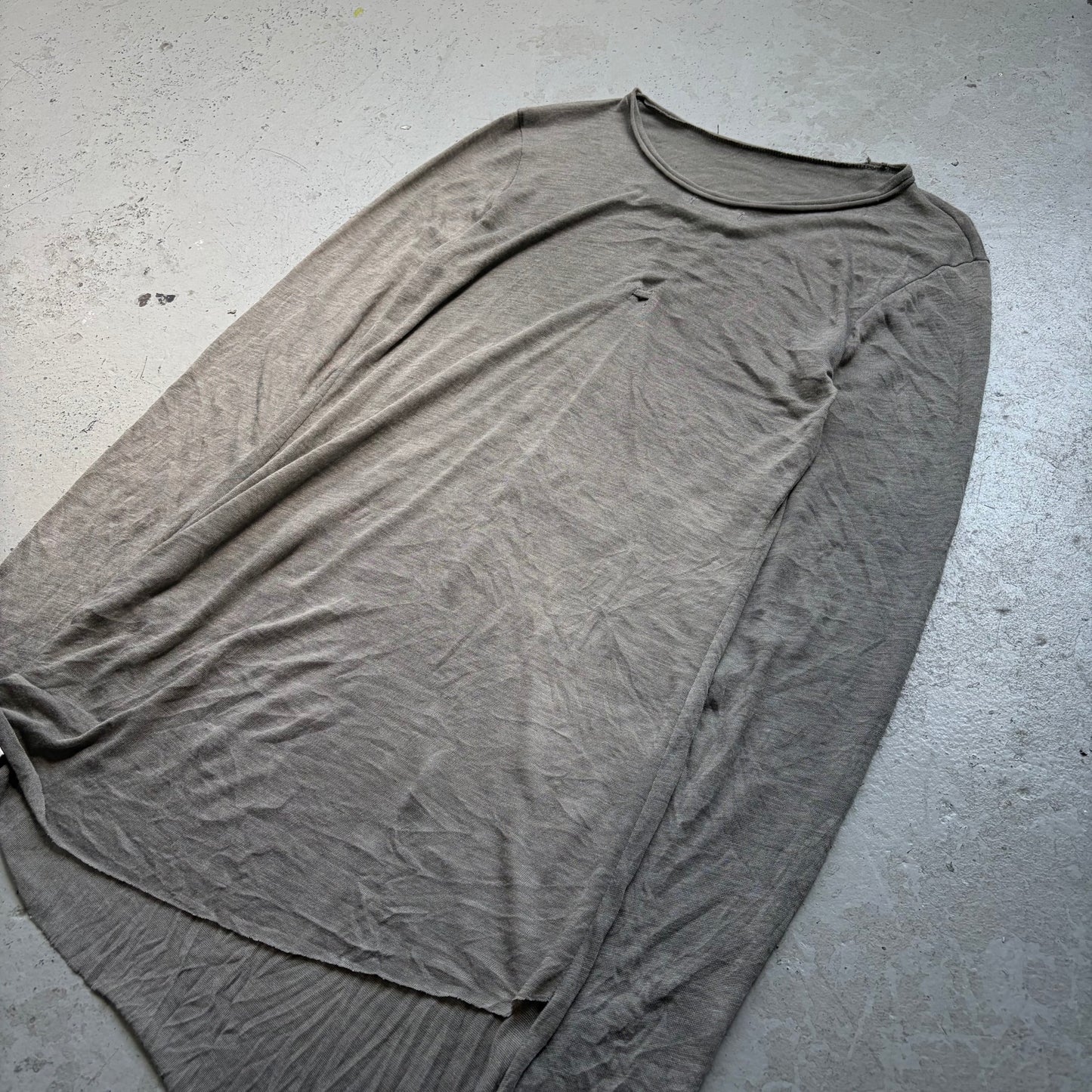 Chiahung Su Grey Long Sleeve Shirt (M)