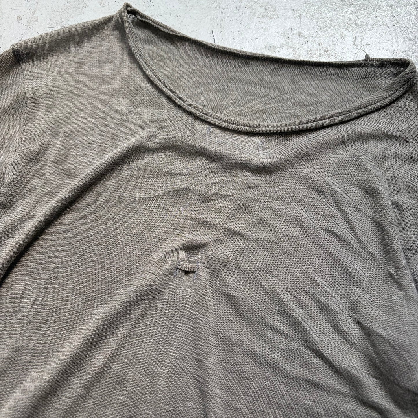 Chiahung Su Grey Long Sleeve Shirt (M)