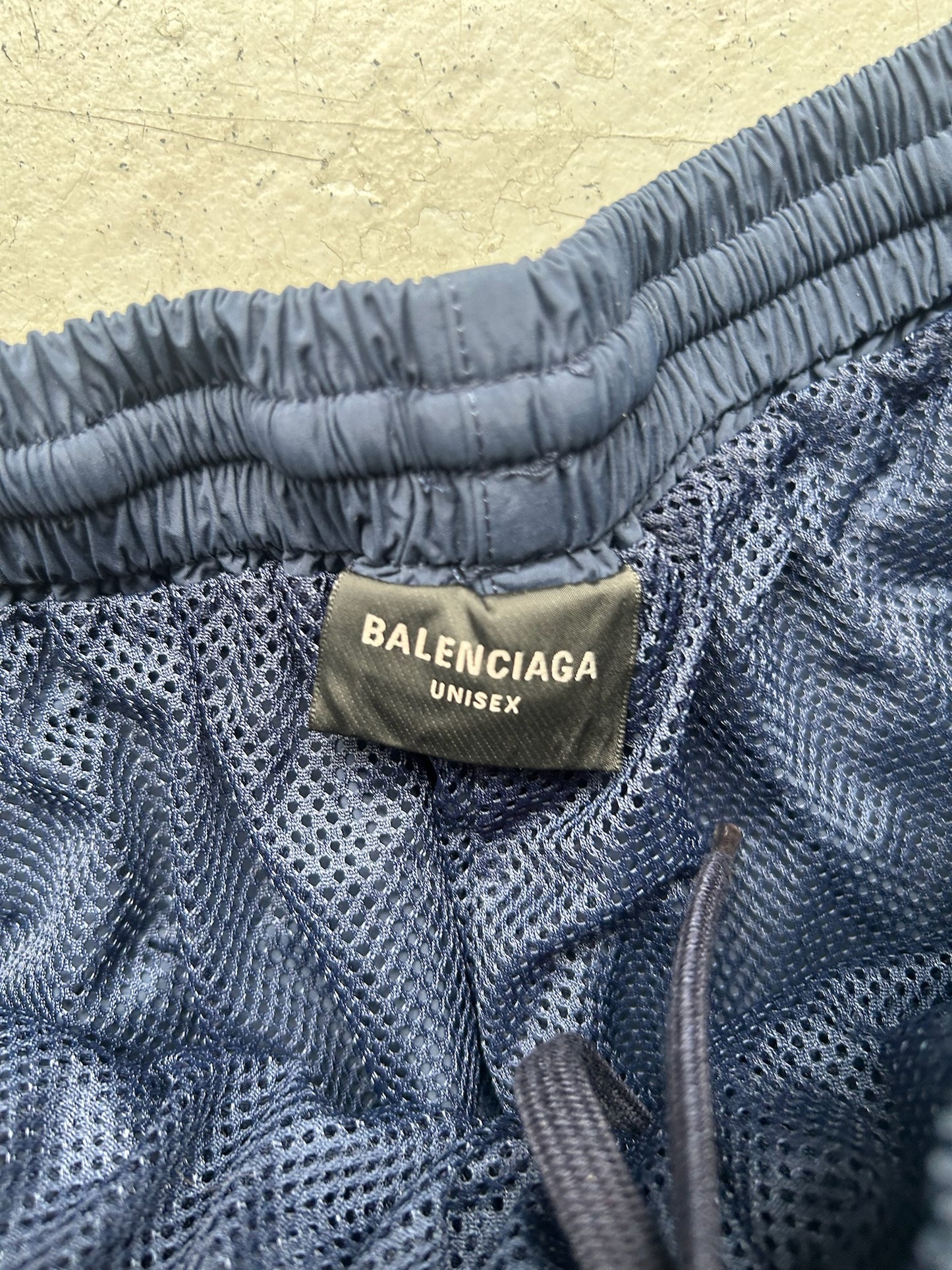 Balenciaga Navy Loop Surfer Sweatpants (XS)