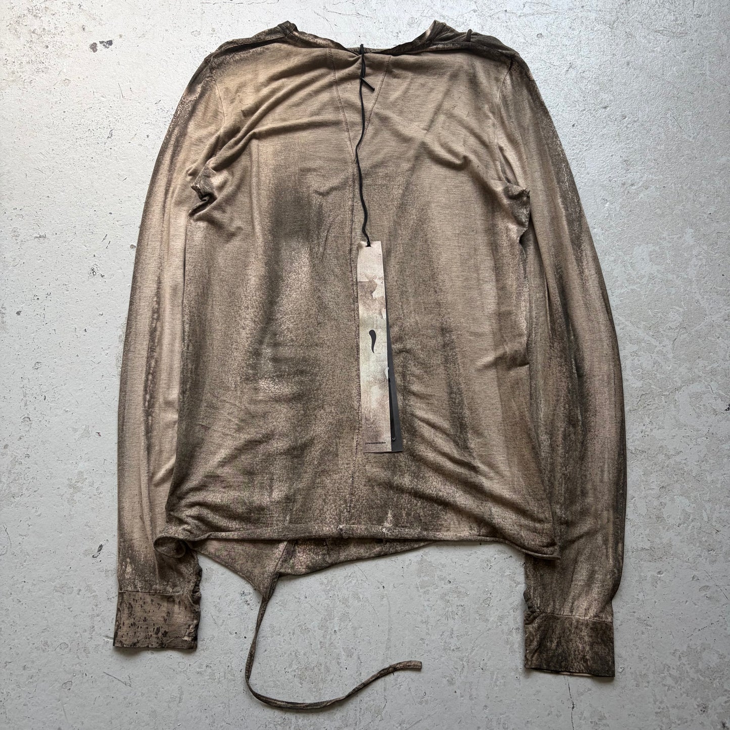Masnada Maglia M/Lunga Piu Marl Shale Long Sleeve Shirt (50)