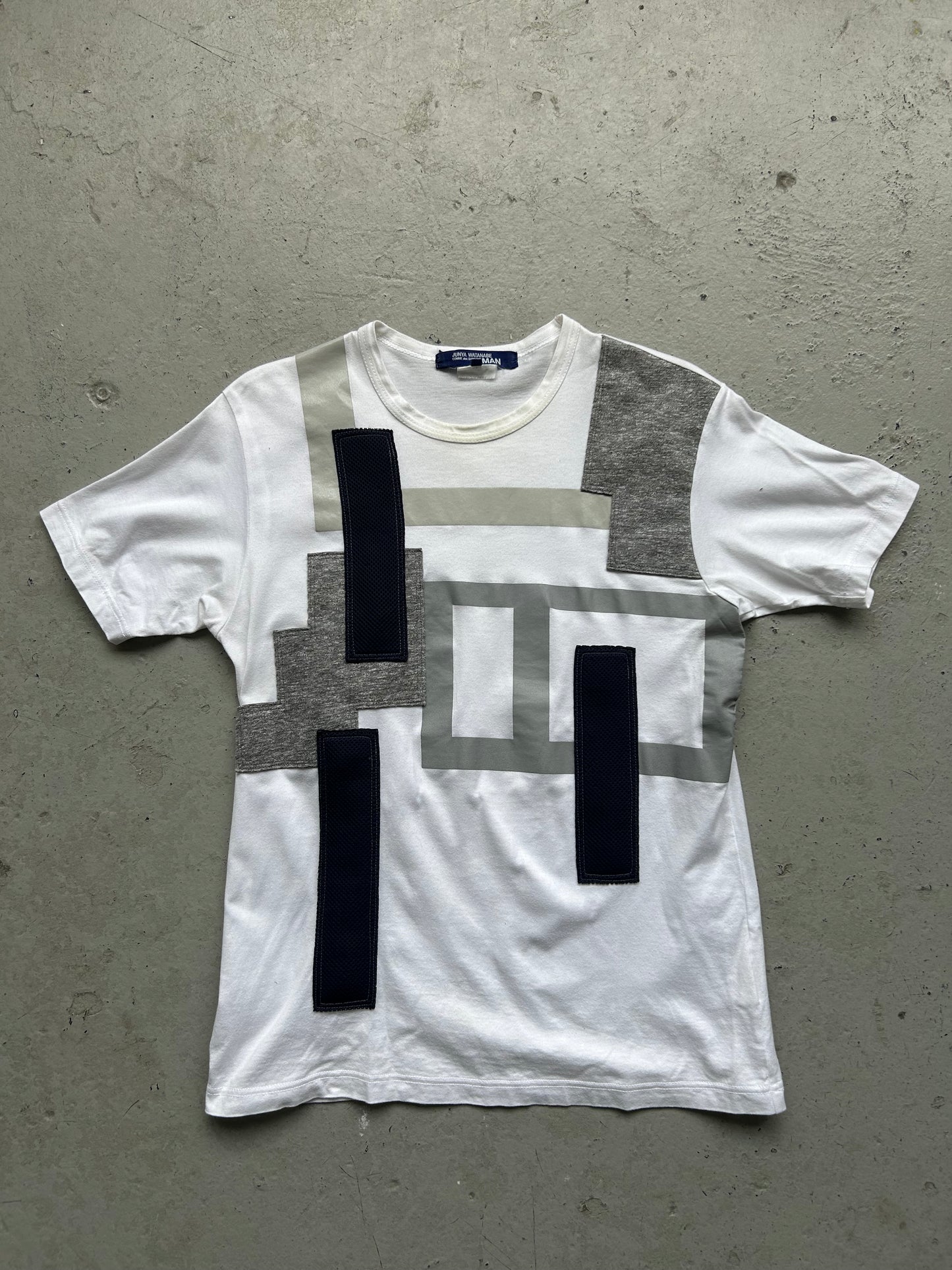 Junya Watanabe Man CDG Man 2016 Patchwork Short Sleeve (S)