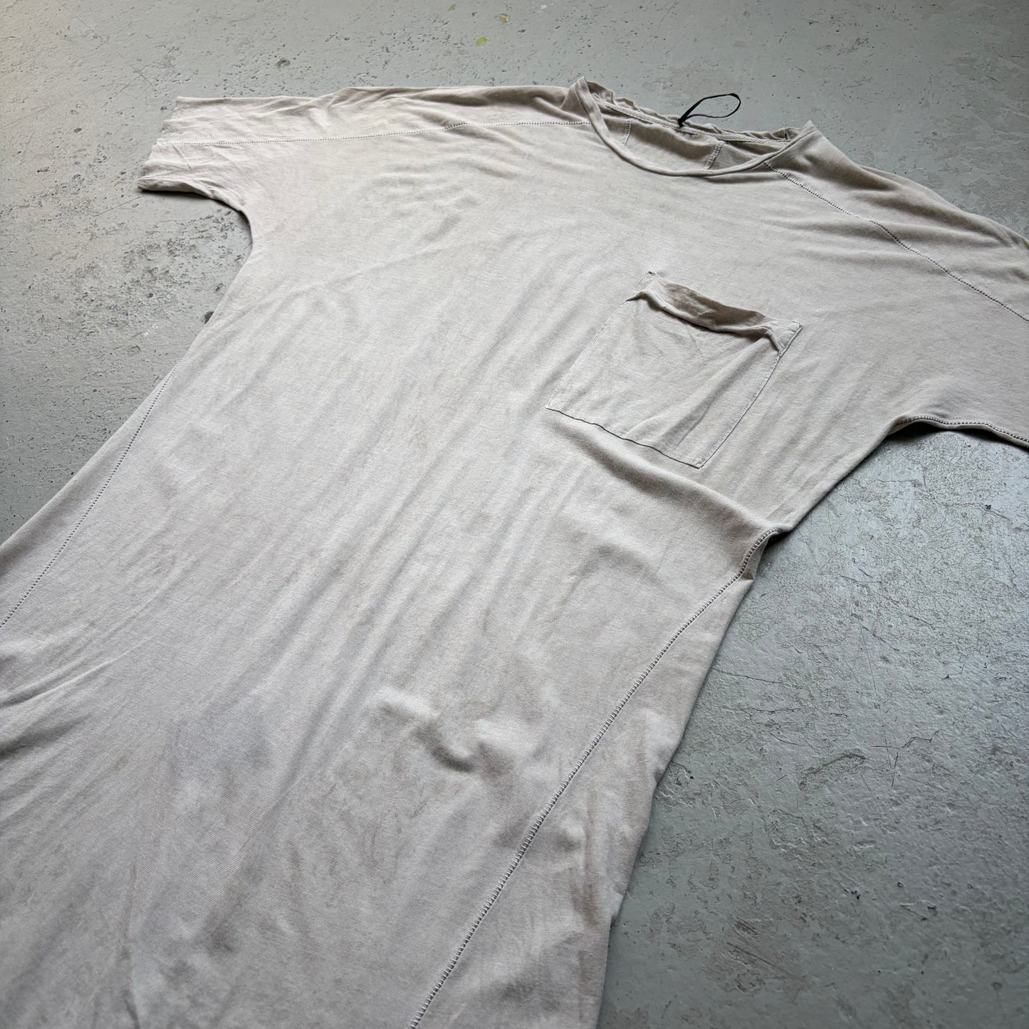 Masnada Grey Pocket Short Sleeve Shirt (54)