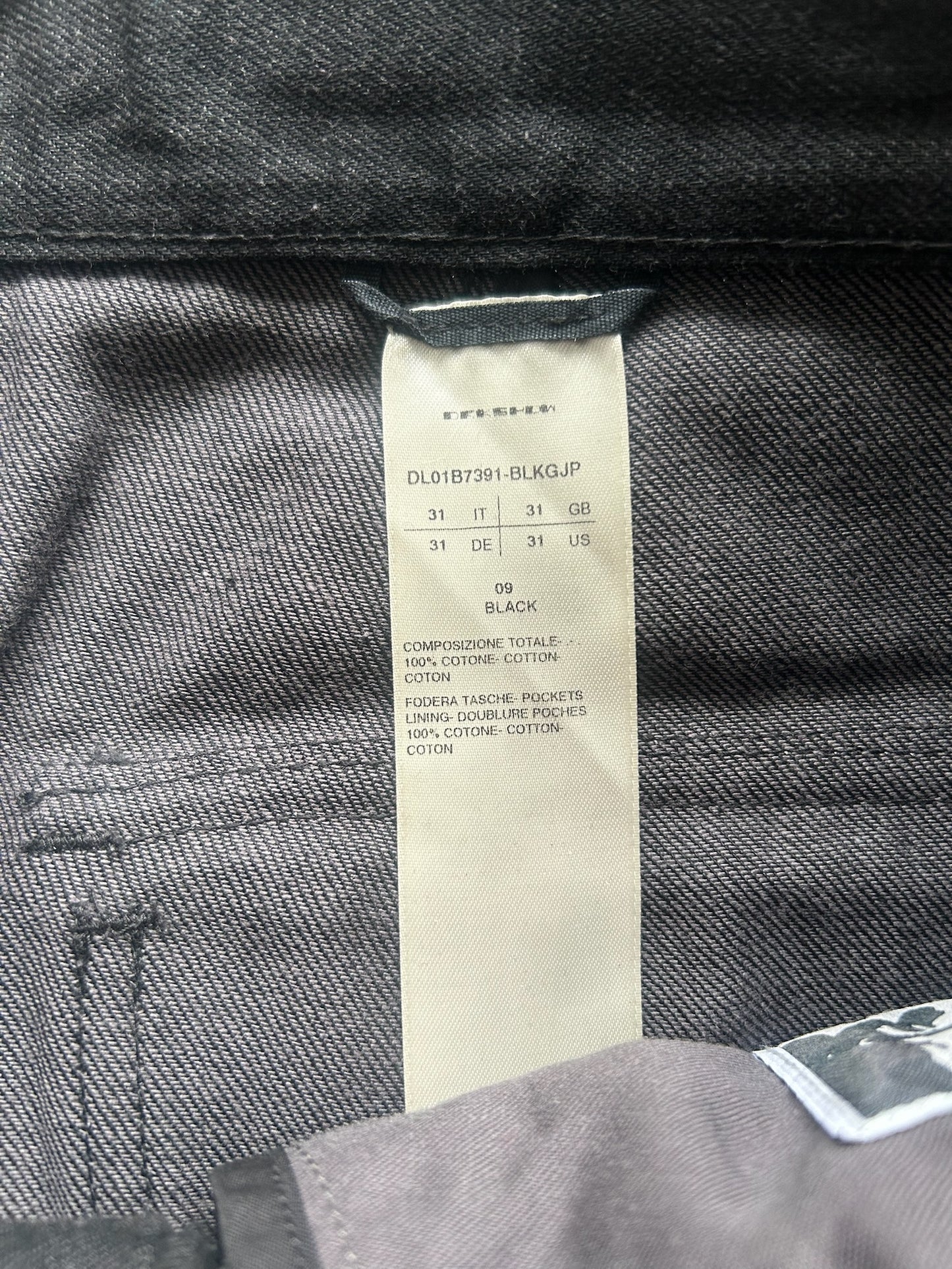 Rick Owens DRKSHDW SS22 Japanese Denim Drop Crotch Shorts (31)