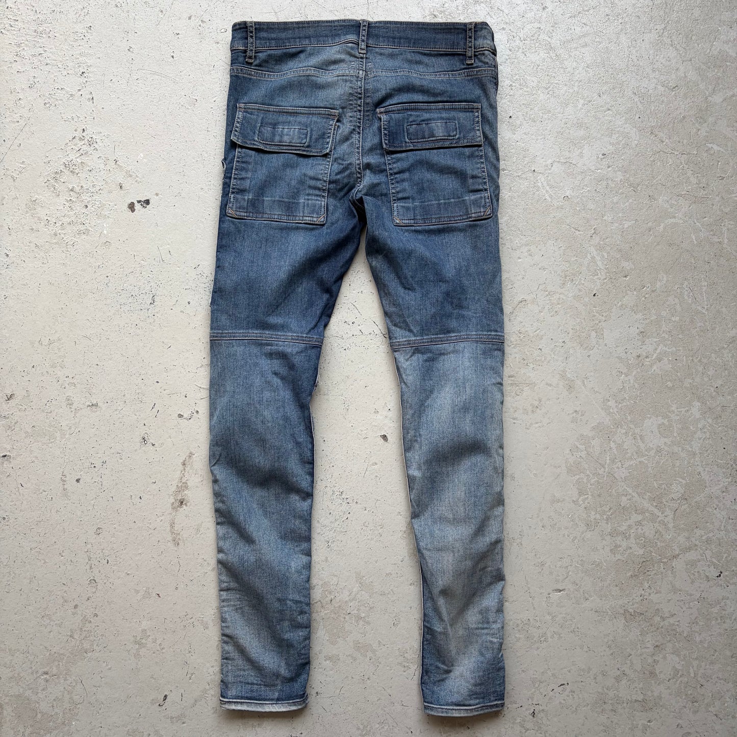 Rick Owens DRKSHDW Memphis Cut Huster As Sample Denim (29)