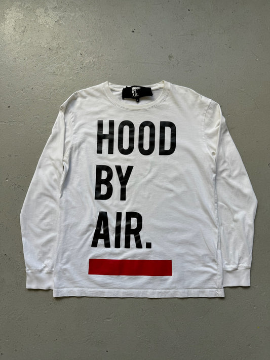 Hood By Air Logo Long Sleeve (L)