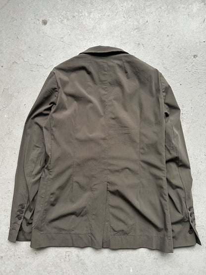 Rick Owens SS18 DIRT Nylon Dark Dust Blazer (52)