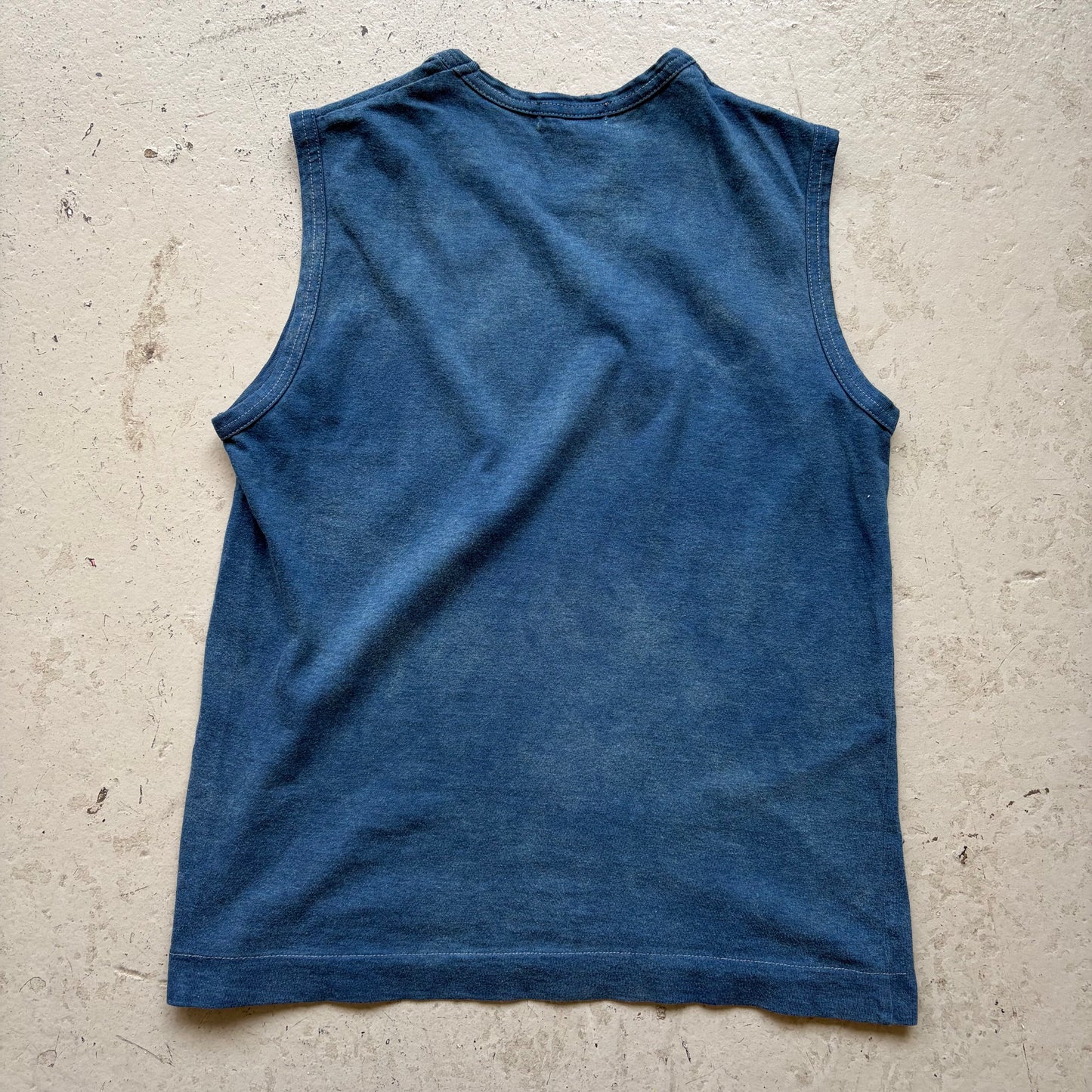 Comme Des Garcons Tricot Blue Tank Top (S)