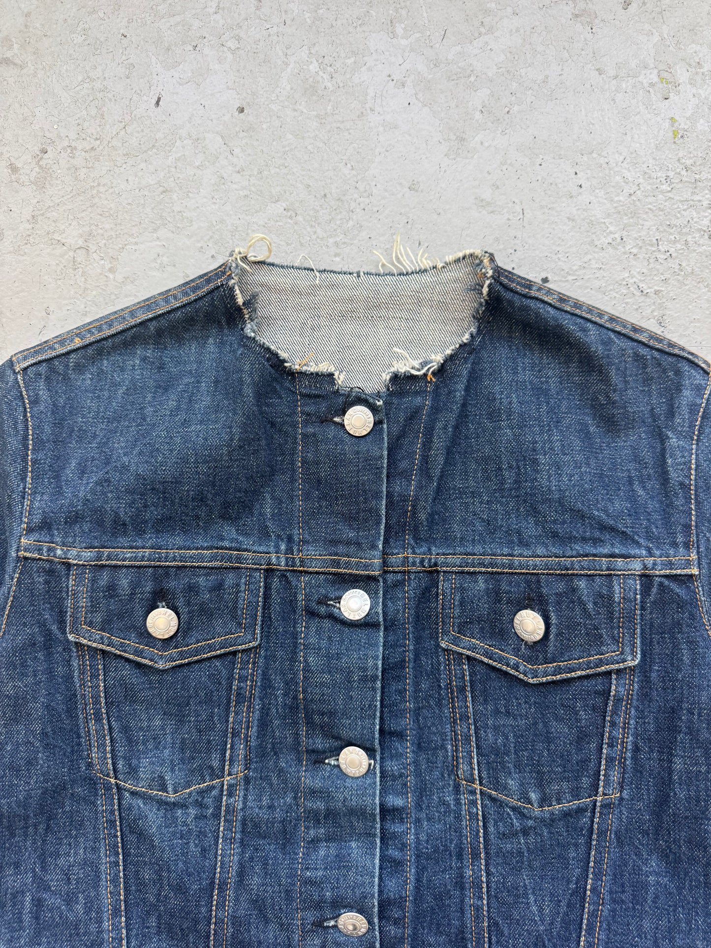 Helmut Lang Collarless Womens Jacket (38)