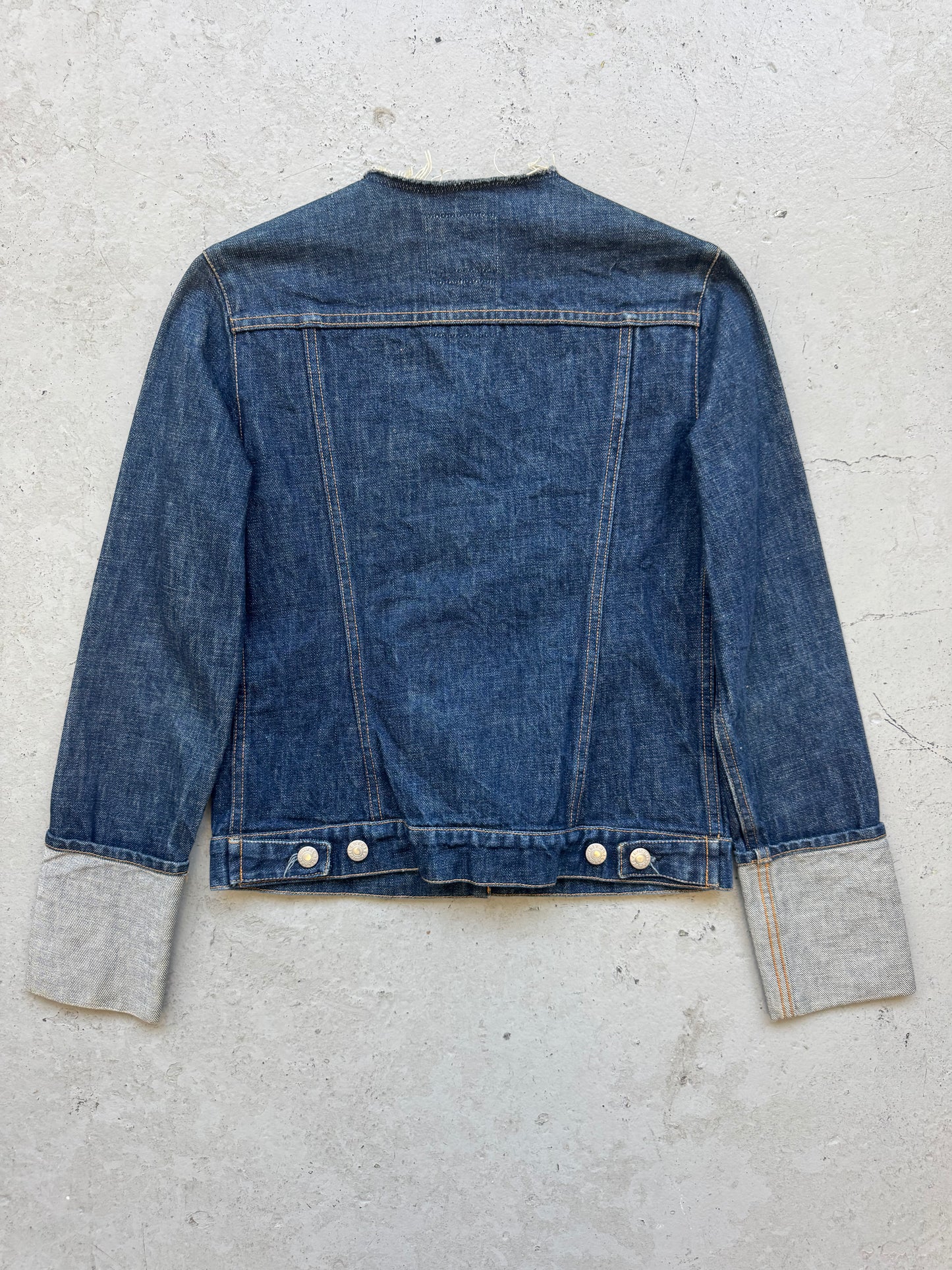 Helmut Lang Collarless Womens Jacket (38)