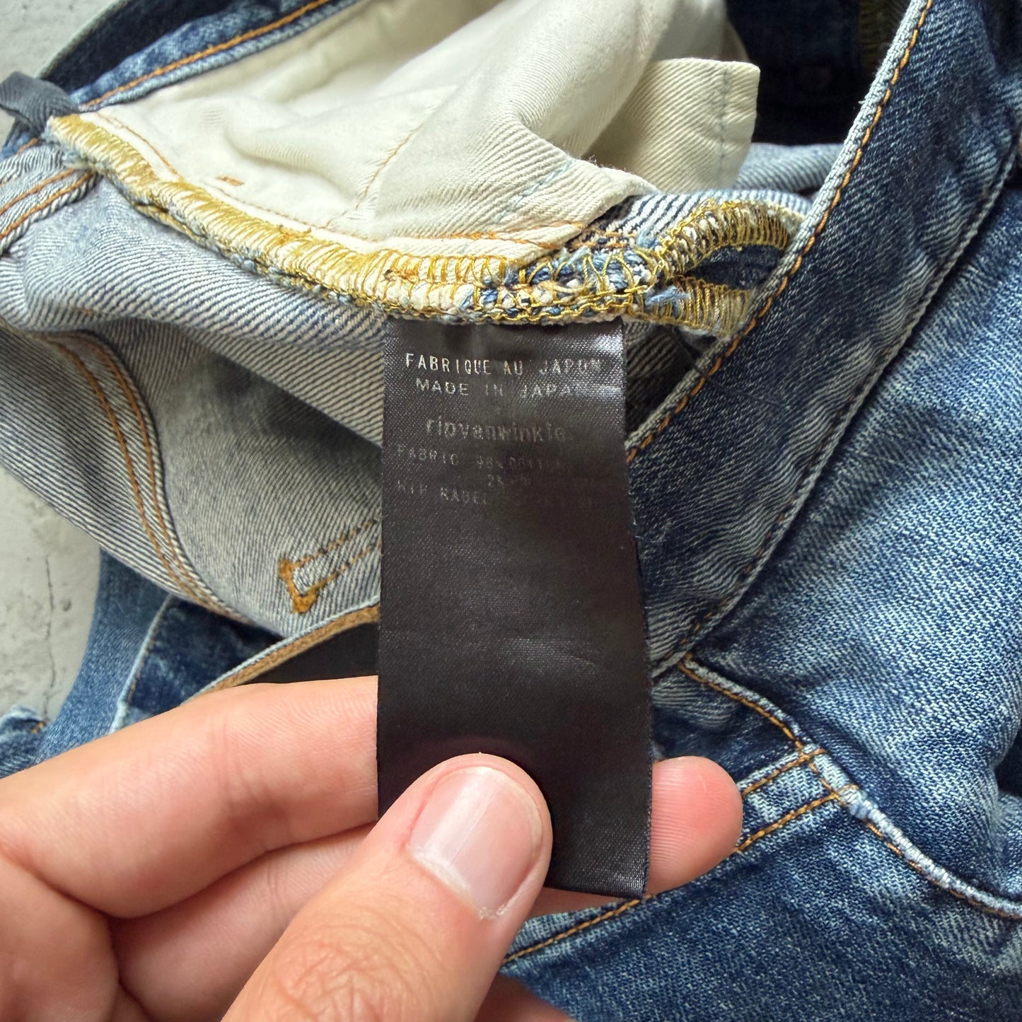 Ripvanwinkle Light Wash Faded Denim (4)