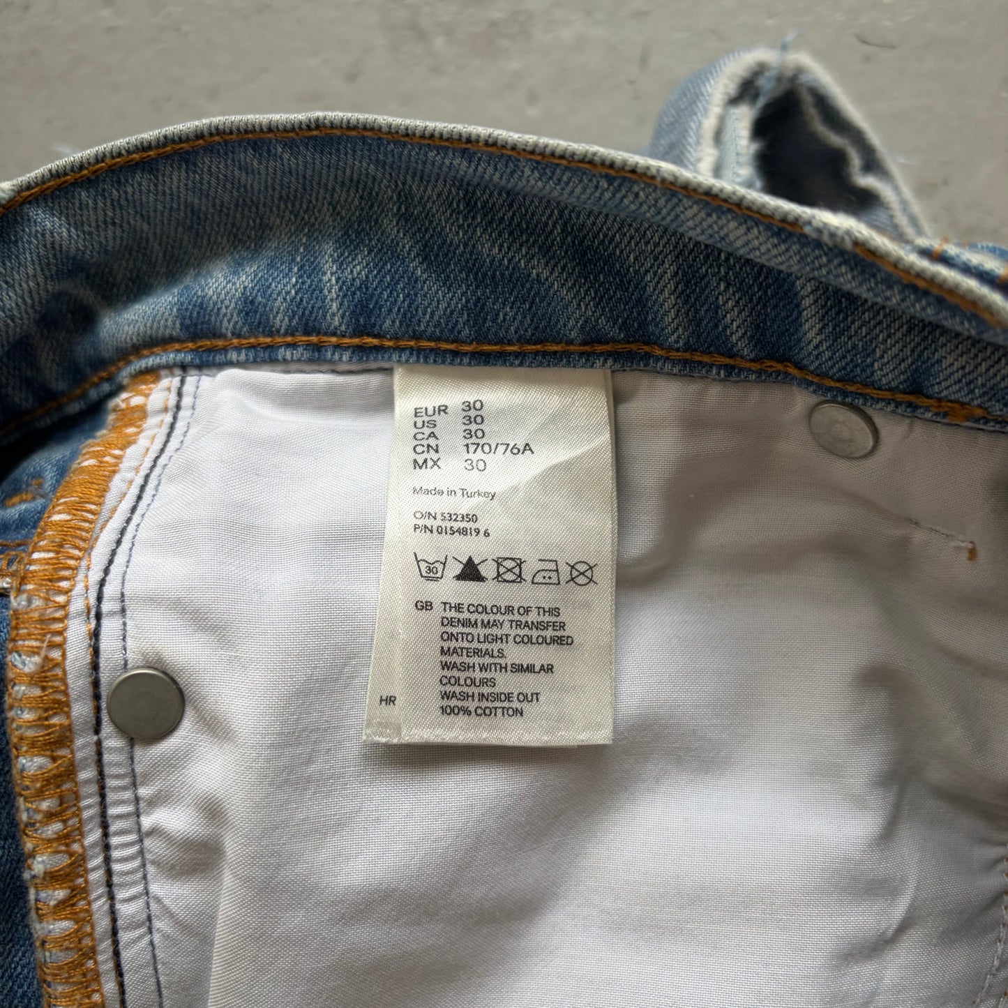Maison Margiela x HM Light Wash Denim (30)