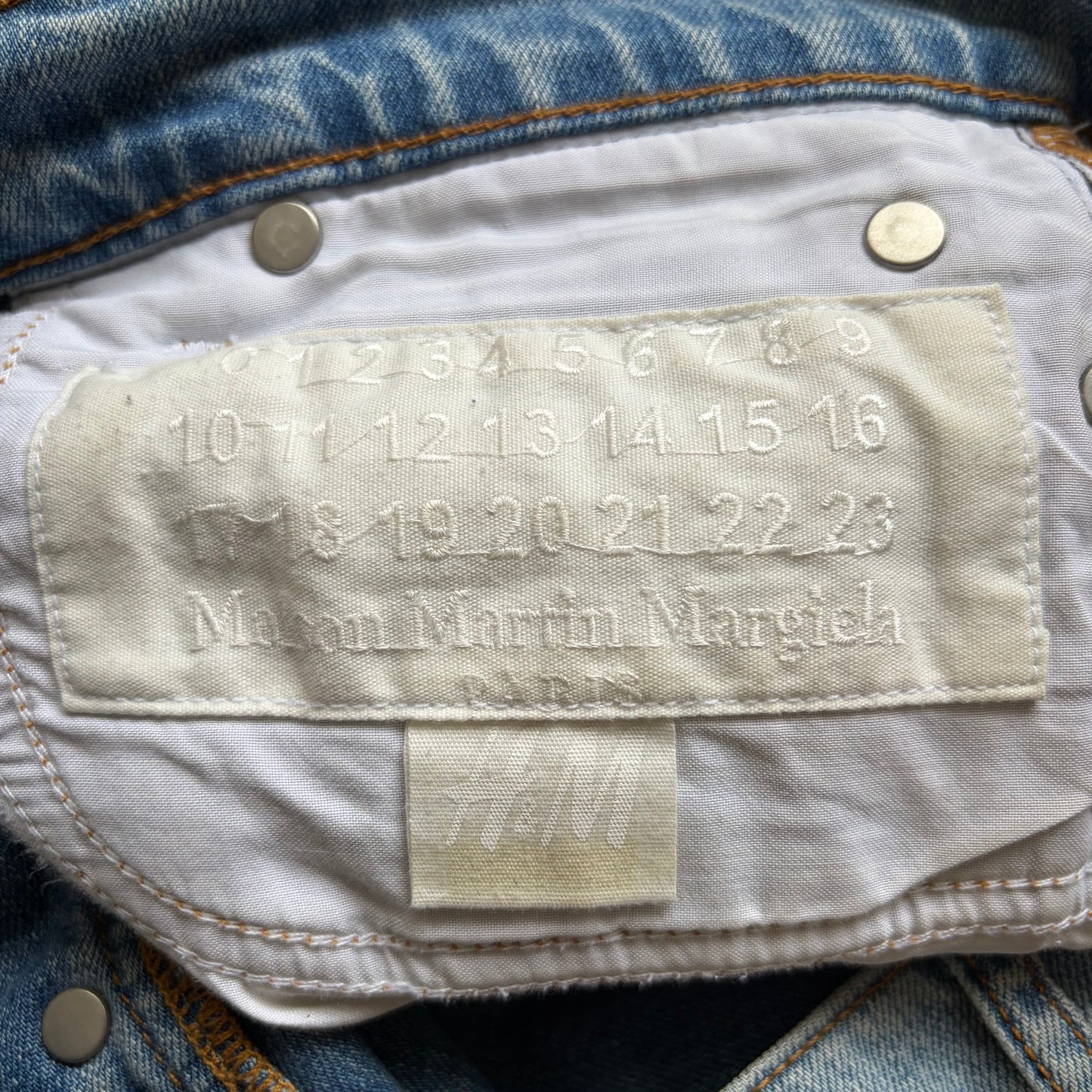 Maison Margiela x HM Light Wash Denim (30)