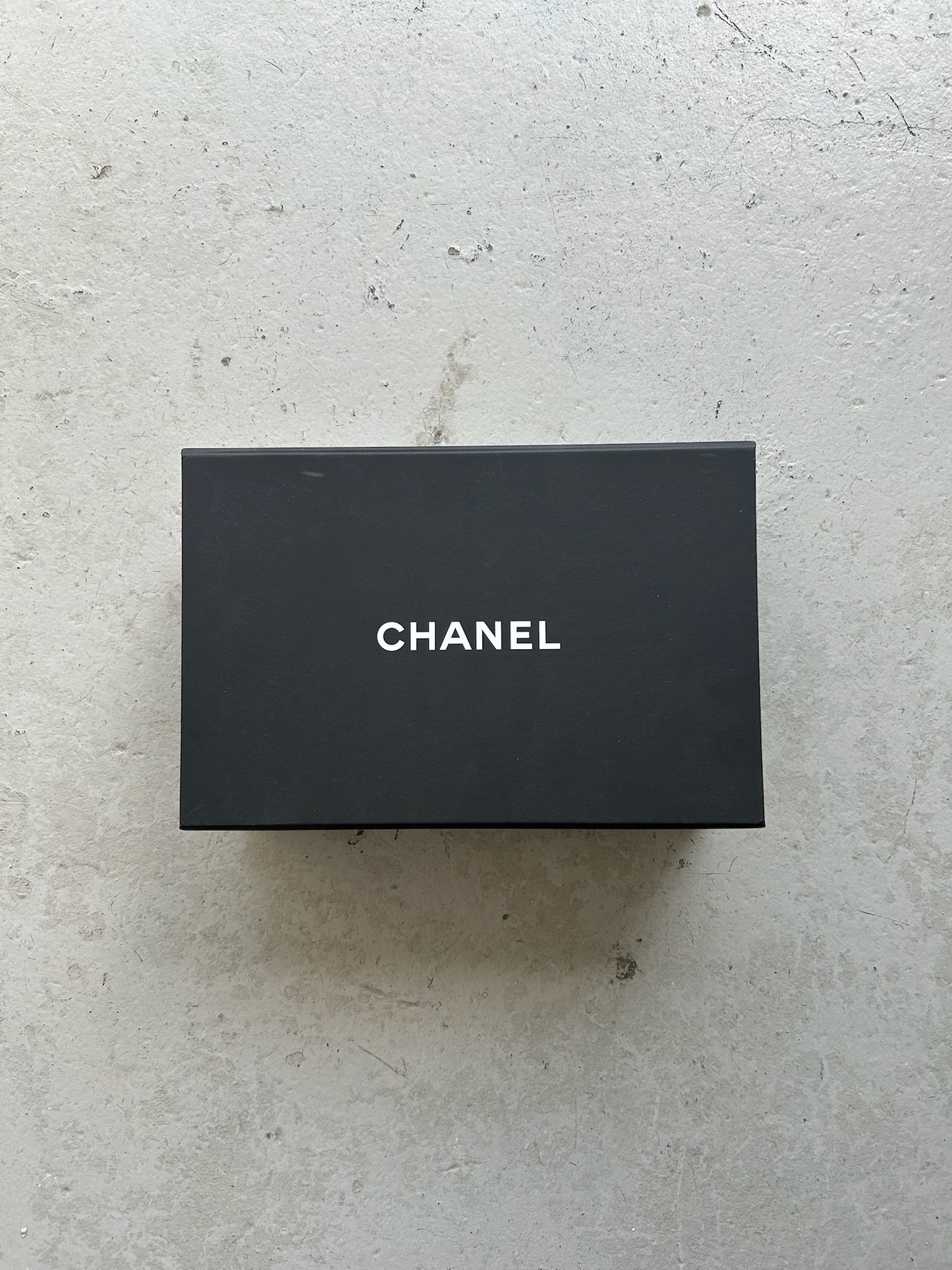 Chanel Metallic Lambskin Striped North South Boy Flap Cross Body Bag (OS)