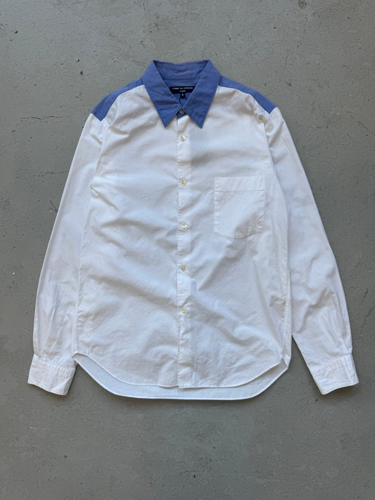 Comme Des Garcons Homme AD2009 Blue Collar Button Up (S)