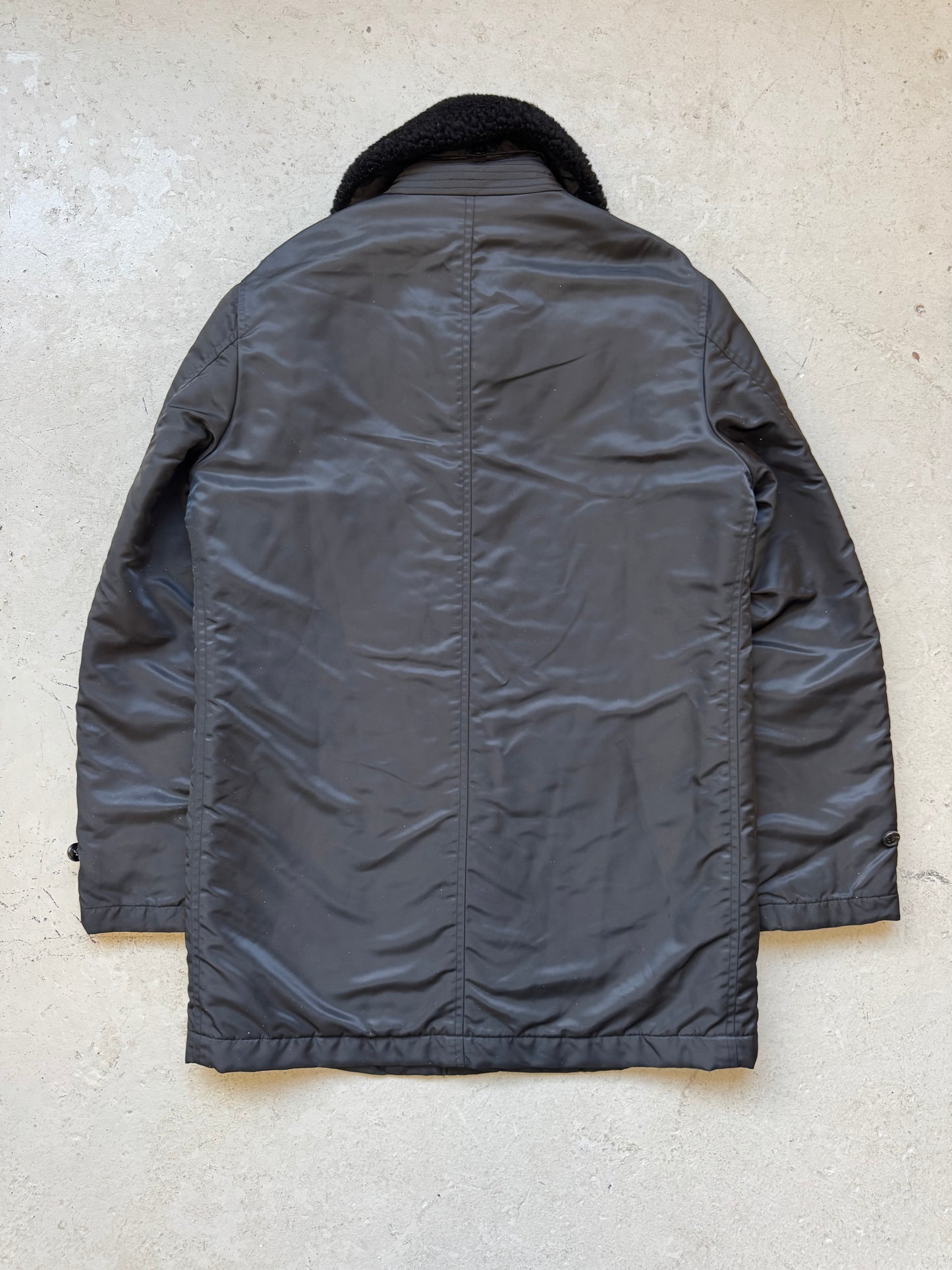 Comme Des Garcons Homme AD2001 Fur Collar Coat (M)