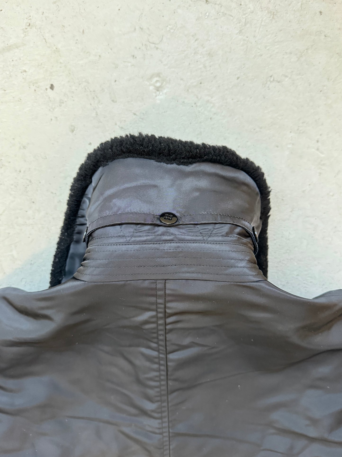 Comme Des Garcons Homme AD2001 Fur Collar Coat (M)