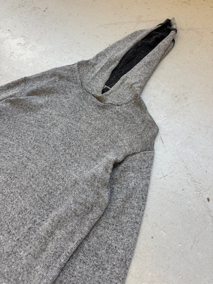 Yohji Yamamoto Pour Homme Grey Hoodie (3)