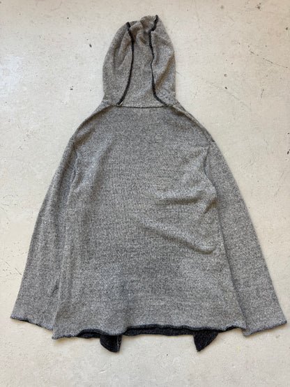 Yohji Yamamoto Pour Homme Grey Hoodie (3)