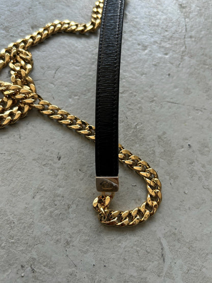 Chanel Clutch With Chain Shiny Crumpled Calfskin & Gold-Tone Metal (OS)