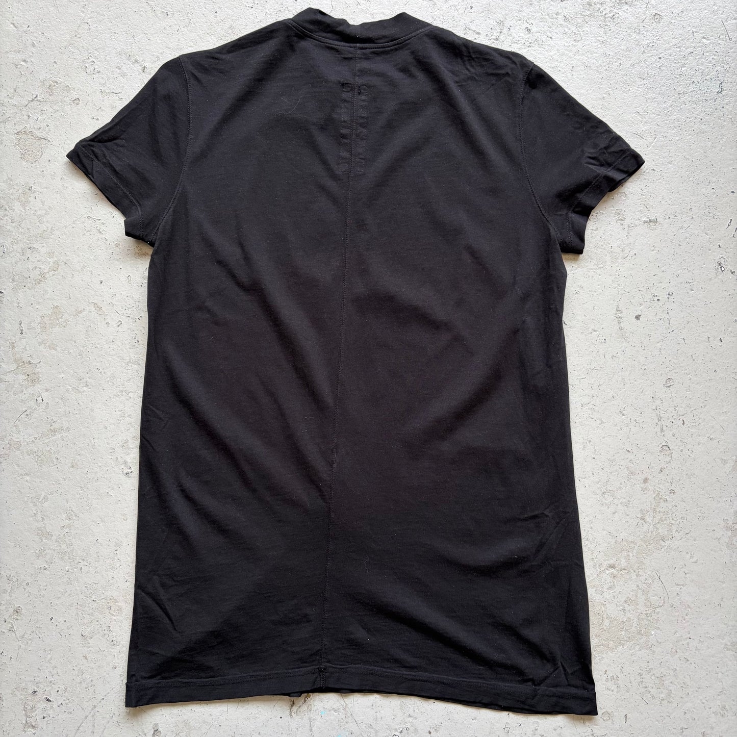 Rick Owens DRKSHDW SS20 Black Cotton Level Tee (S)