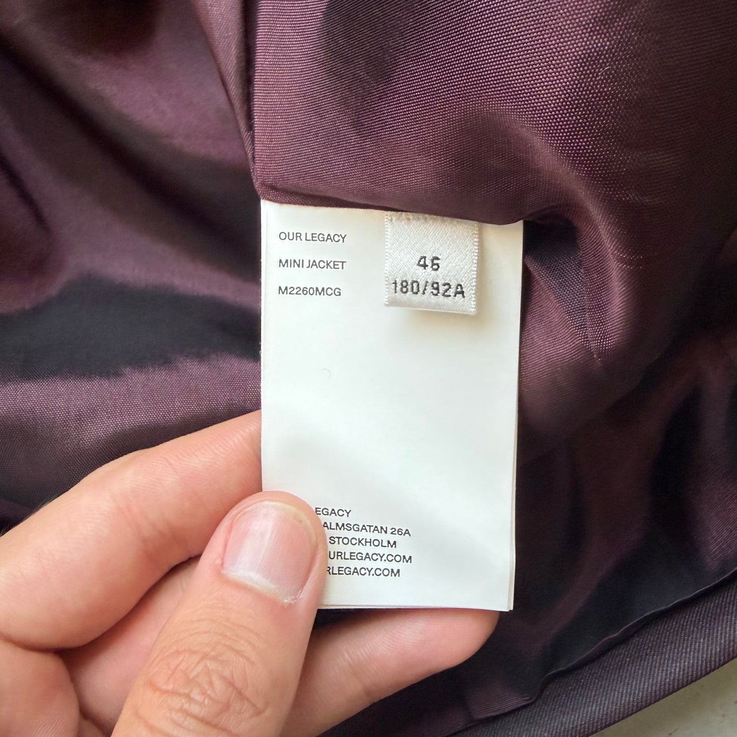 Our Legacy Weave Mini Jacket (46)