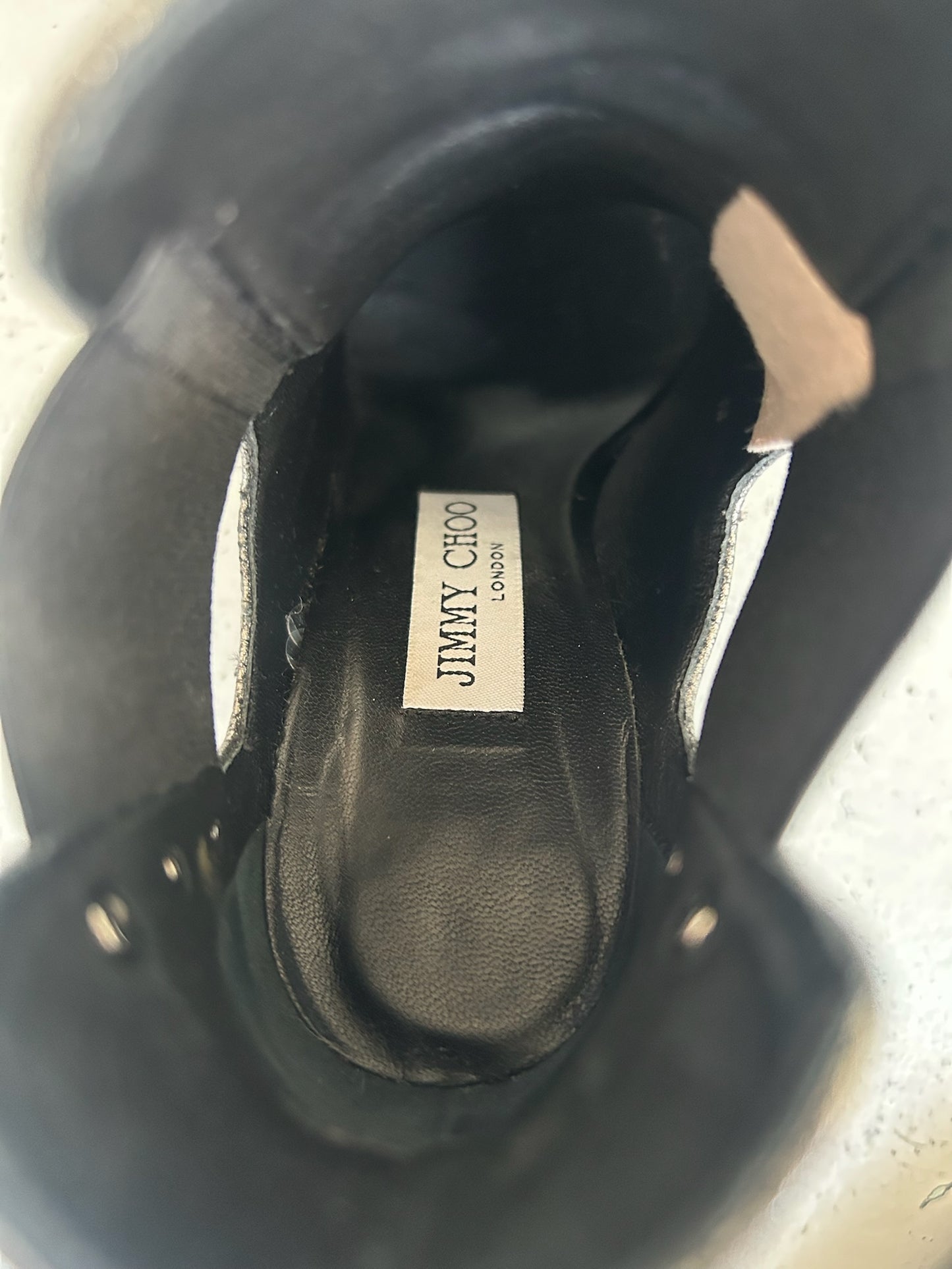 Jimmy Choo Metallic Leather Pumps (35.5)