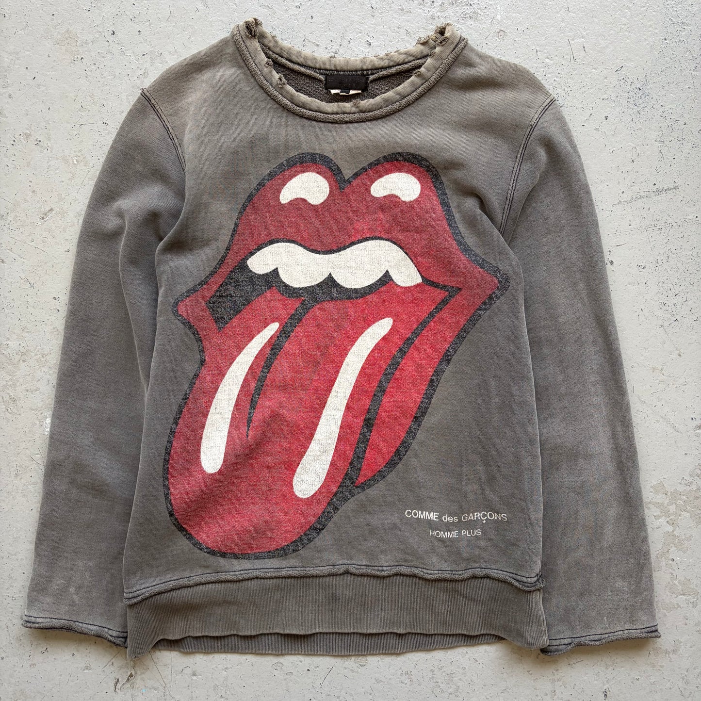Comme Des Garcons Homme Plus AD2005 Rolling Stones Crewneck (S)
